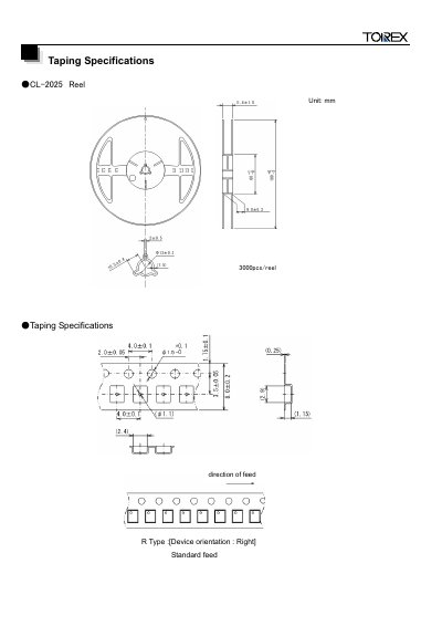 TOREX CL-2025 Reel Manual