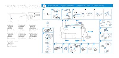 JUKI 48-001 Sewing Machine Quick Reference Guide - cover page