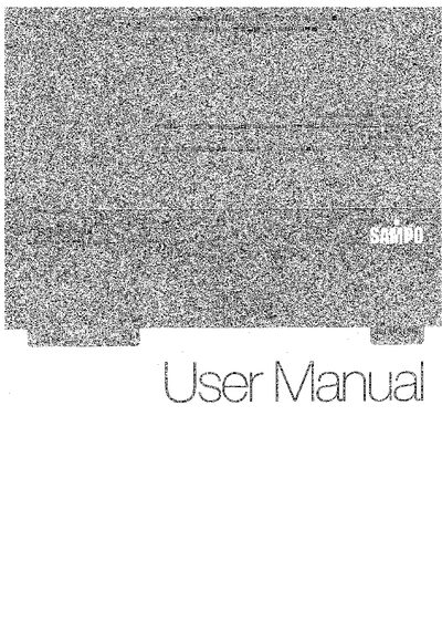 SAMPO KJ-UC15G blender Manual - cover page