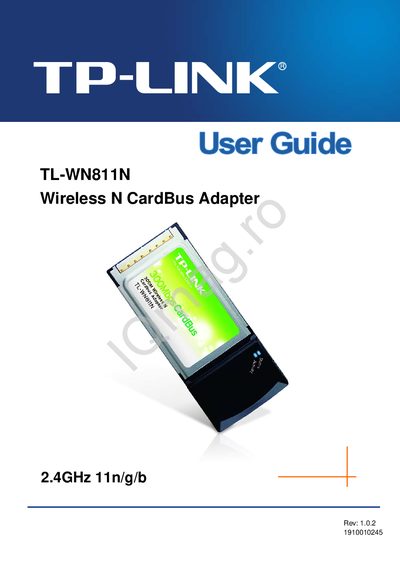 TP-Link TL-WN811N User Guide