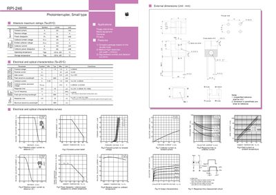 ROHM RPI-246 Datasheet - cover page
