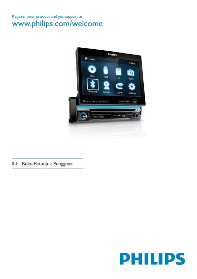 Philips CED750 Car Audio System User Manual - cover page