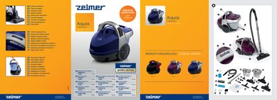 Zelmer 829 Vacuum Cleaner User Manual - cover page