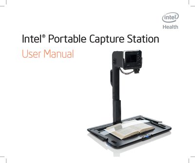 Intel Portable Capture Station User Manual - cover page