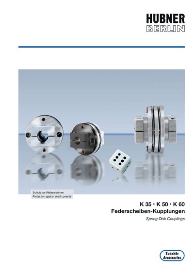 HUBNER BERLIN-K35/50/60- technology data(German) - cover page