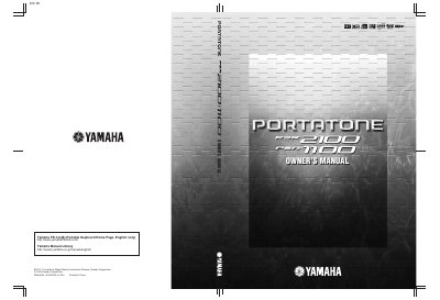 Yamaha PSR-2100/1100 Keyboard User Manual