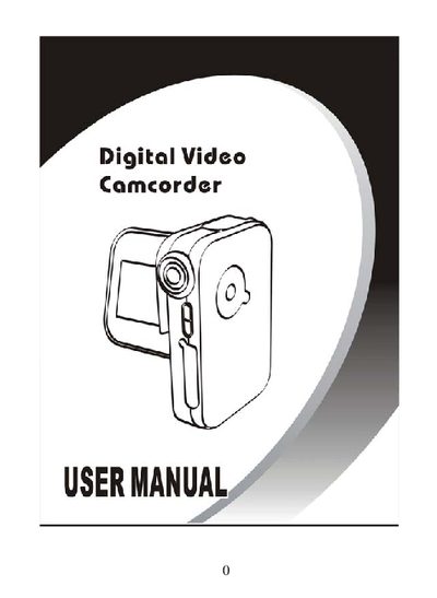 Digital Camera Owner's Manual - cover page