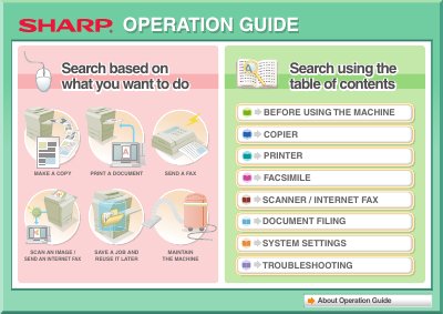 Sharp MX-2600N/3100N Copier Printer Fax Scanner User Guide