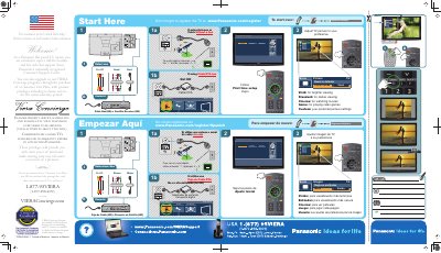 Panasonic QSG-19040-1-MUL VIERA Concierge Program Leaflet - cover page