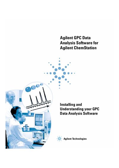 Agilent GPC Data Analysis Software for Agilent ChemStation Installation and Understanding Guide - cover page