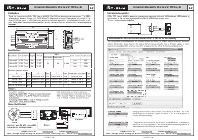FrSky ESC Neuron 40/60/80 User Manual
