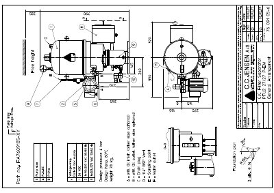 C.C.JENSEN FA7609105-XY technology data - cover page