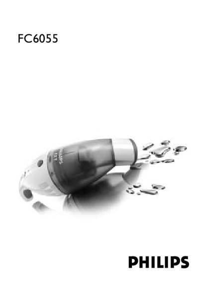 Philips FC6055 Vacuum Cleaner User Manual - cover page