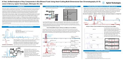 Agilent K19_A Fast Unified Analysis of Key Components in Bio-Ethanol Fuels Using Heart-Cutting Multi-Dimensional Gas Chr - cover page