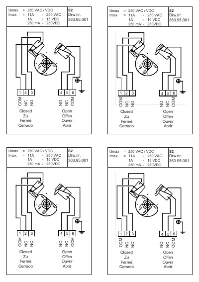 Posiflex S2 Limit Switch Module Specifications Sheet - cover page