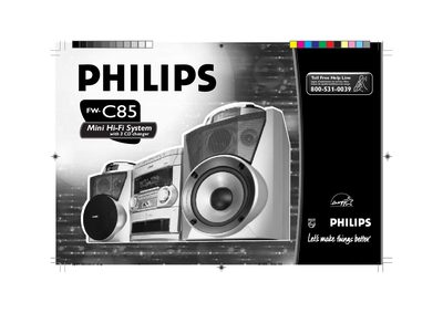 Philips FW-C85 Mini Hi-Fi System User Guide - cover page
