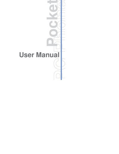 UBIQUIO 501 Phone User Manual - cover page