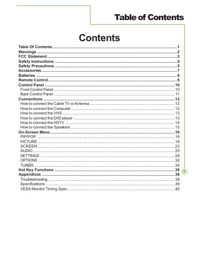 High Definition Plasma Display Owner's Manual - cover page