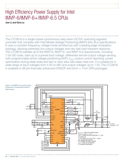 linear DESIGN FEATURES LTJournal-V21N3-04-df-LTC3816-Jian_Li service manual - cover page