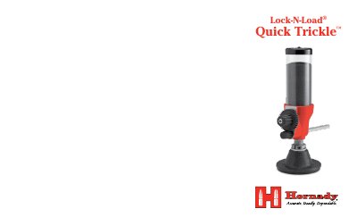 Hornady Lock-N-Load Quick Trickle Assembly and Operation Manual - cover page