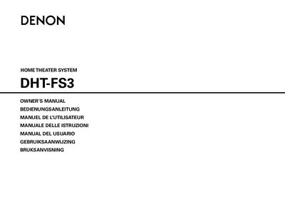 DENON LM2576 technology Manual operating Manual - cover page