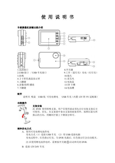 Philips 8-inch HD Car Camera User Manual - cover page