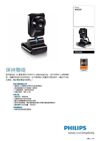 Philips SPZ3000 Mirror Head User Manual - cover page