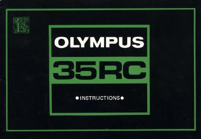 Olympus 35RC User Manual - cover page