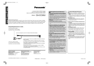 Panasonic CACC30U-MULT Manual - cover page