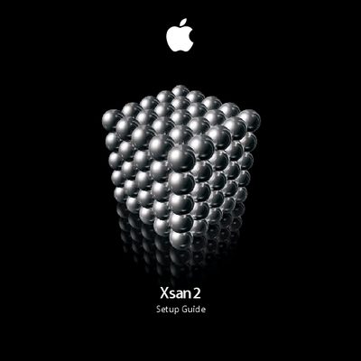 Apple Xsan 2 Setup Guide - cover page