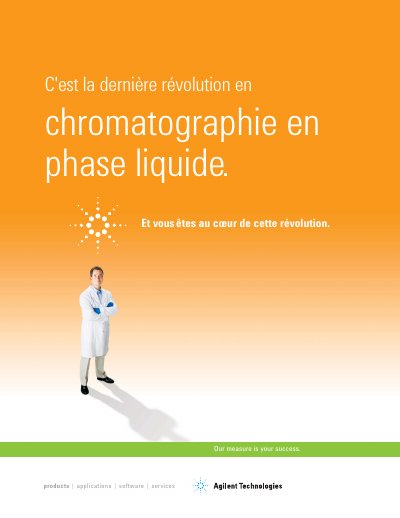 Agilent LC Solutions Product Leaflet - cover page