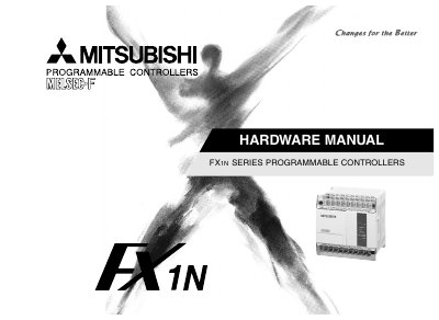 Mitsubishi Electric FX1N Series Programmable Controller Hardware Manual - cover page