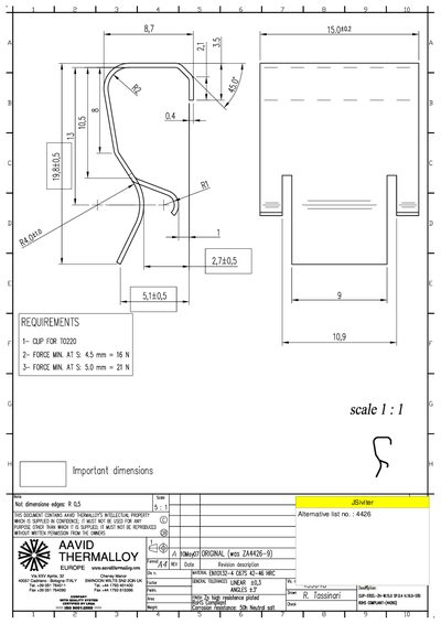 AAVID BC439648 Datasheet - cover page
