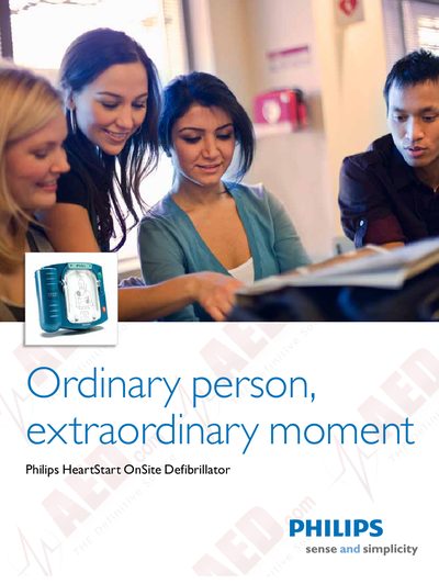 Philips HeartStart OnSite Defibrillator User Manual - cover page