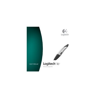 Logitech io Personal Digital Pen User Manual - cover page