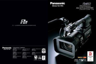 Panasonic AG-HVX200M Videography all-in-one Manual - cover page