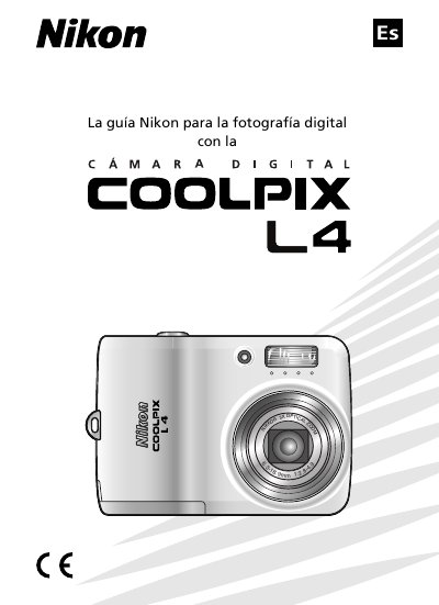 Nikon COOLPIX L4 Digital Camera User Guide - cover page