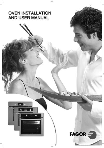 FAGOR Oven User Manual - cover page
