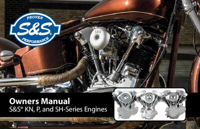S&S KN, P, SH-Series Engines Owner Manual - cover page