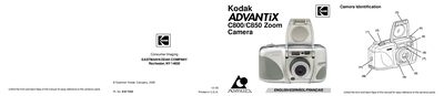 Kodak C800/C850 Zoom Camera User Manual - cover page