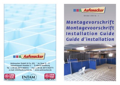 Aufenacker Installation Guide for Various Models