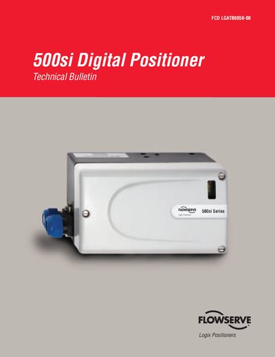 Flowserve Logix 500si Digital Positioner Technical Bulletin - cover page