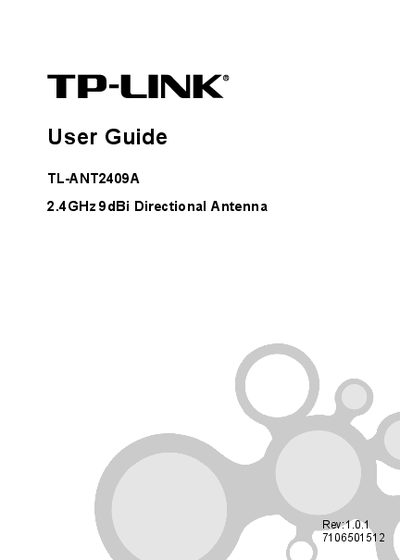 TP-Link TL-ANT2409A Antenna User Guide