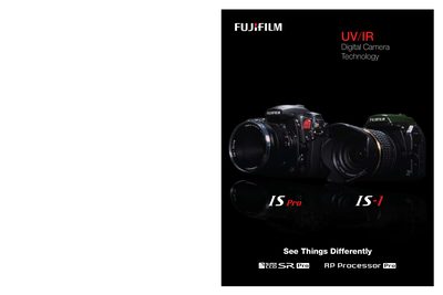 Fujifilm IS-1 Digital Camera Product Overview - cover page