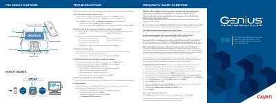 Cayan Genius Device Setup Guide - cover page