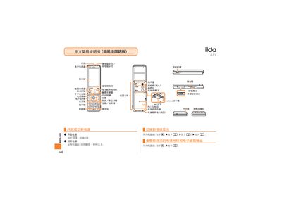 iida G11 Phone User Manual - cover page