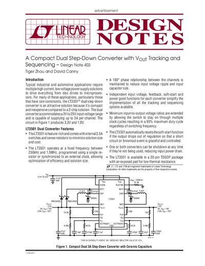 LINEAR dn403f handbook