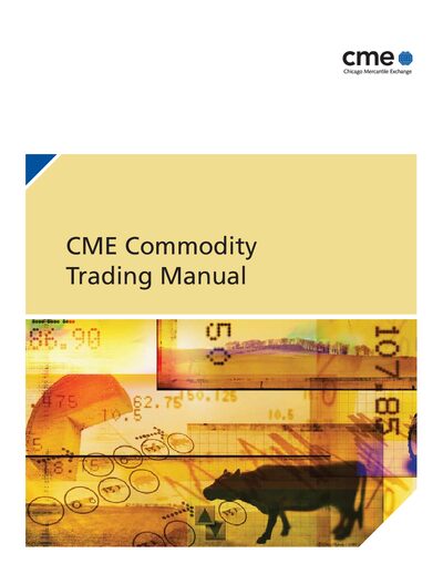 CME Commodity Trading Manual - cover page