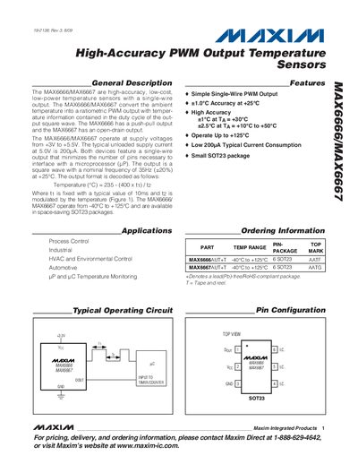 Maxim MAX6666/MAX6667 Handbook - cover page