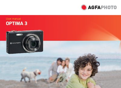 AgfaPhoto OPTIMA 3 User Manual - cover page